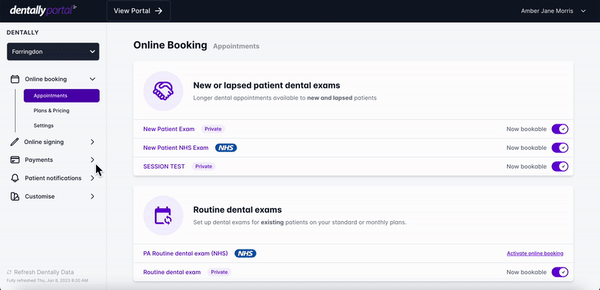 Turning on task reminder